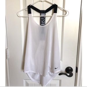White Nike Tank Top